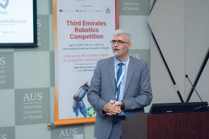 : Dr. Mohammad Jaradat, Professor of Mechanical Engineering, American University of Sharjah
