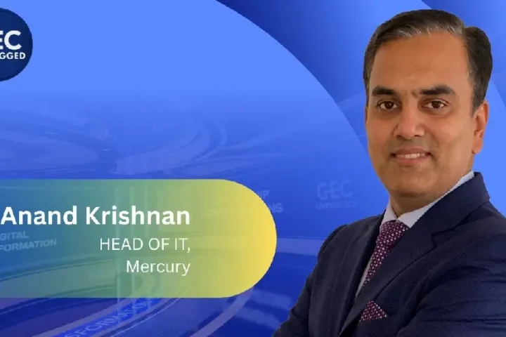 Anand Krishnan, Head of IT at Mercury Payments