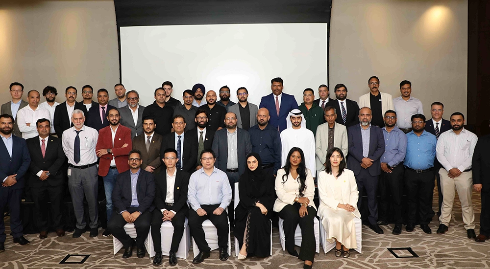 Attendees of AI Innovate 2025 in Abu Dhabi