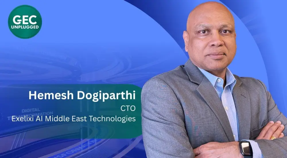 Hemesh Dogiparthi, CTO of Exelixi AI Middle East Technologies