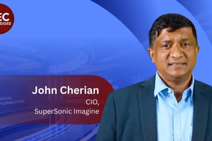 John Cherian, CIO of SuperSonic Imagine,