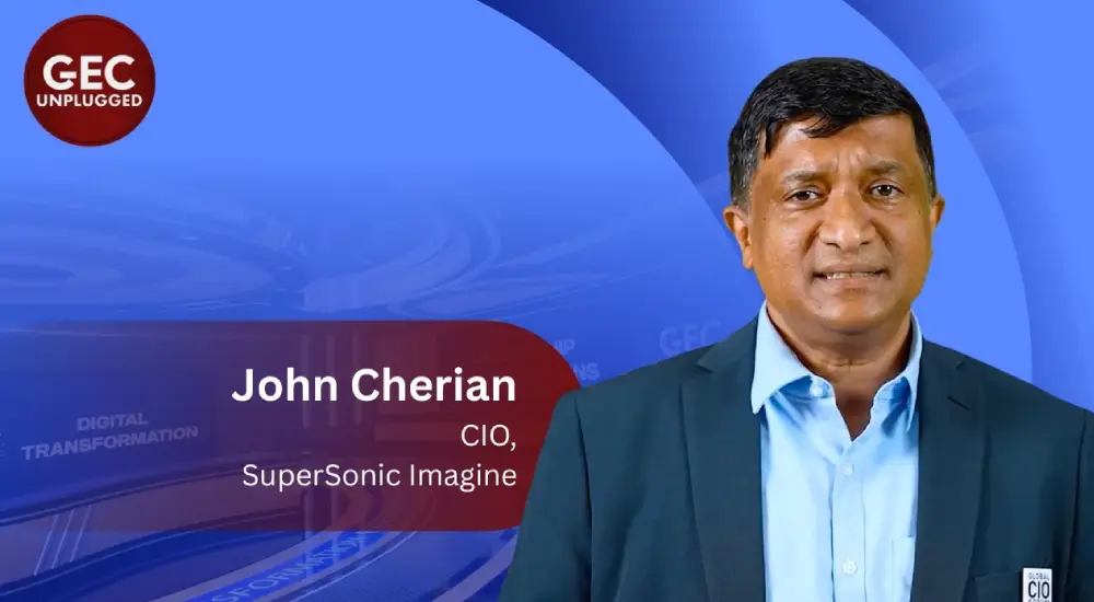 John Cherian, CIO of SuperSonic Imagine,