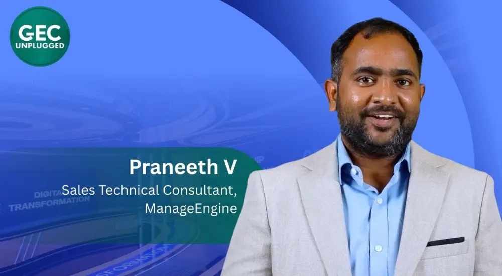Praneeth V, Sales Technical Consultant at ManageEngine