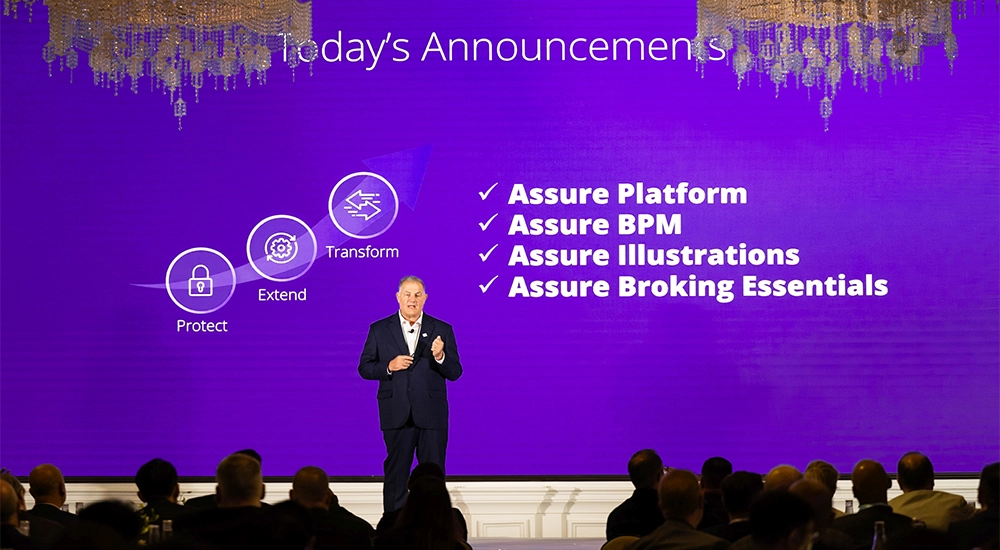 Ray August, President of Insurance Software and Business Process Services at DXC