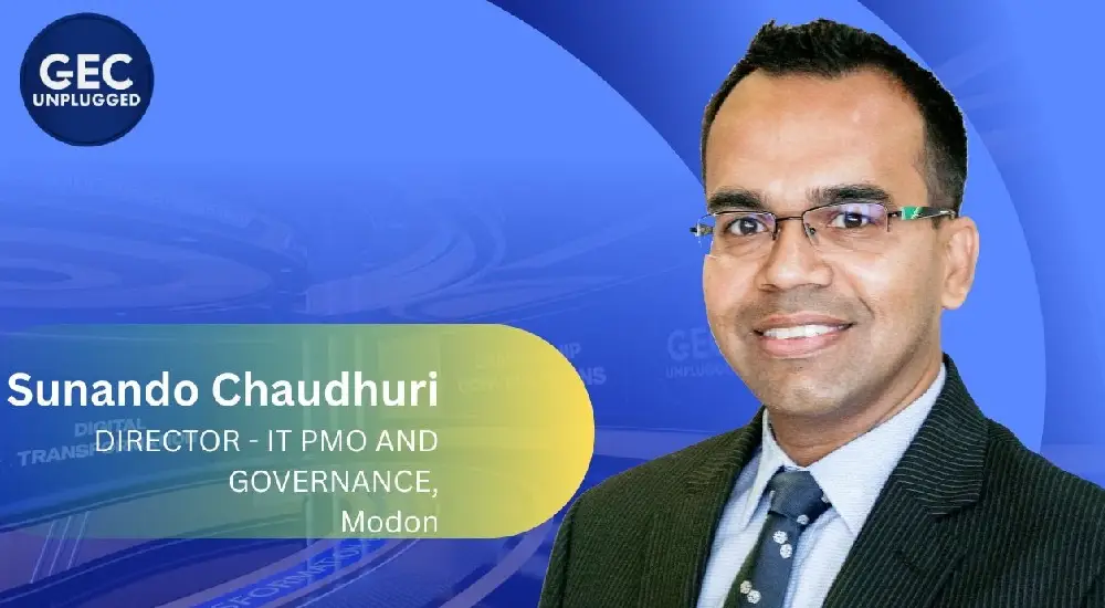 Sunando Chaudhuri, Director of IT Governance and PMO at Modon