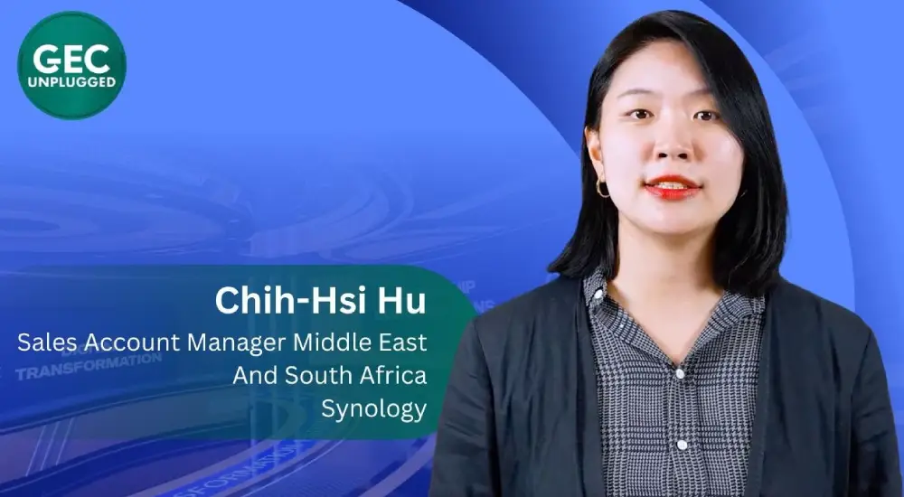 hih-Hsi Hu, Sales Account Manager for the Middle East and South Africa at Synology