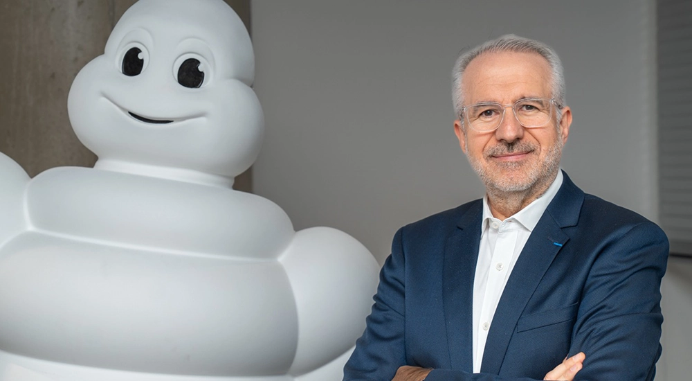 Cedric Binoit as Managing Director, Vice President of Marketing & Sales for the Middle East and North Africa (MENA), Michelin