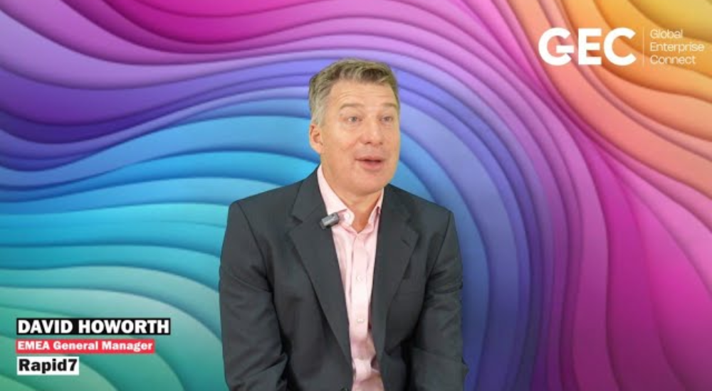 David Howorth, EMEA General Manager at Rapid7