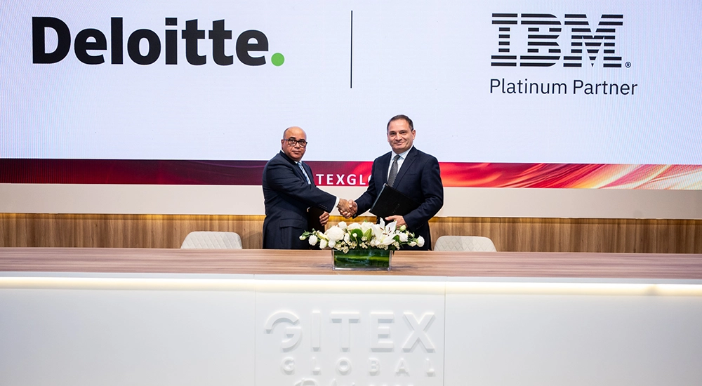 Muhannad Tayem, Deloitte Middle East & Saad Toma, General Manager, IBM Middle East and Africa