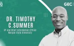 Dr. Timothy C Summer, VP and CIO of Morgan State University