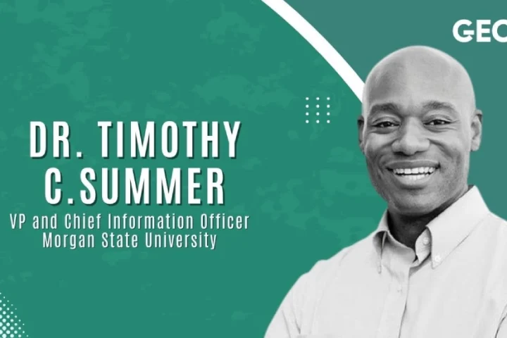 Dr. Timothy C Summer, VP and CIO of Morgan State University