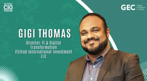 Gigi Mathew Thomas, Group Director - IT & Digital Transformation at Ittihad International Investment