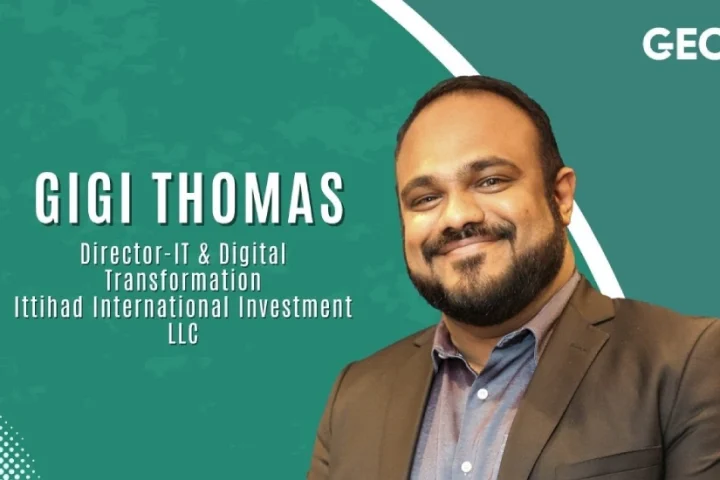 Gigi Mathew Thomas, Group Director - IT & Digital Transformation at Ittihad International Investment