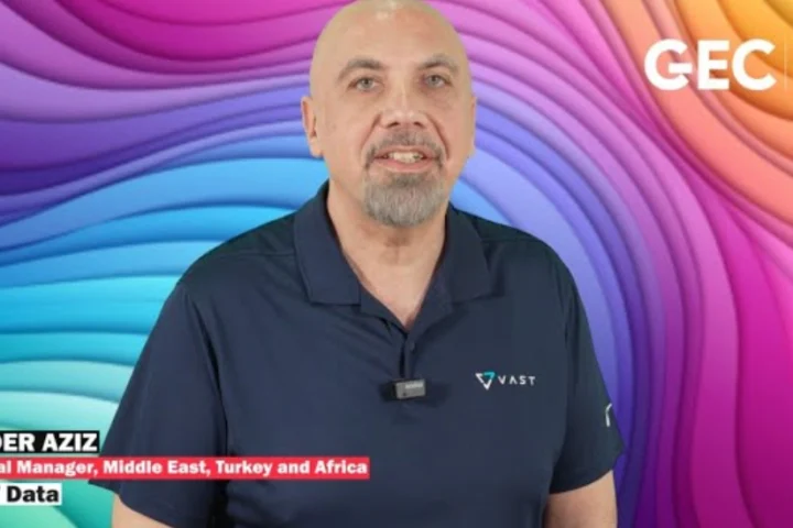 Haider Aziz, General Manager, Middle East, Turkey and Africa at VAST Data