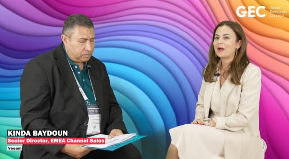 Kinda Baydoun, Senior Director, EMEA Channel Sales, Veeam