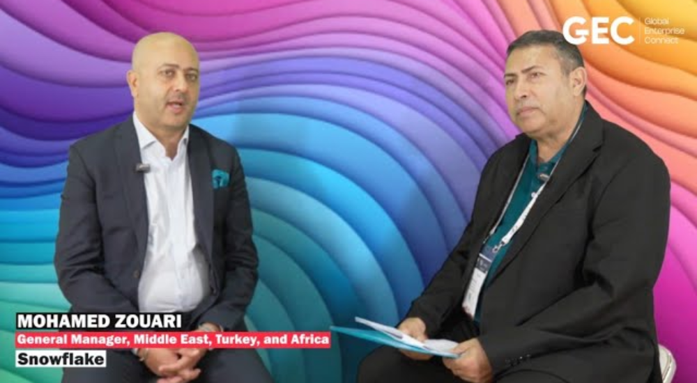 Mohamed Zouari, General Manager, Middle East, Turkey, and Africa, Snowflake