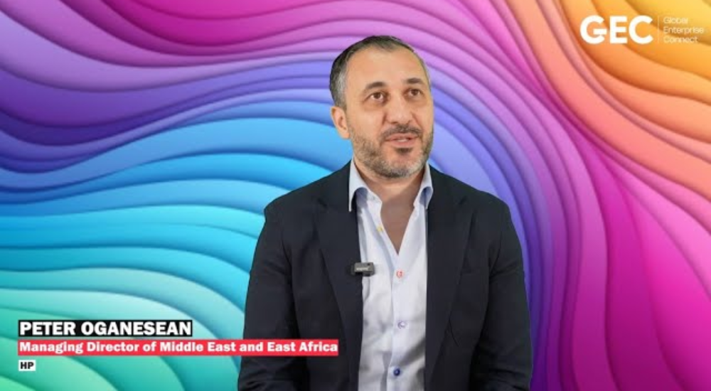 Peter Oganesean, Managing Director of Middle East and East Africa at HP