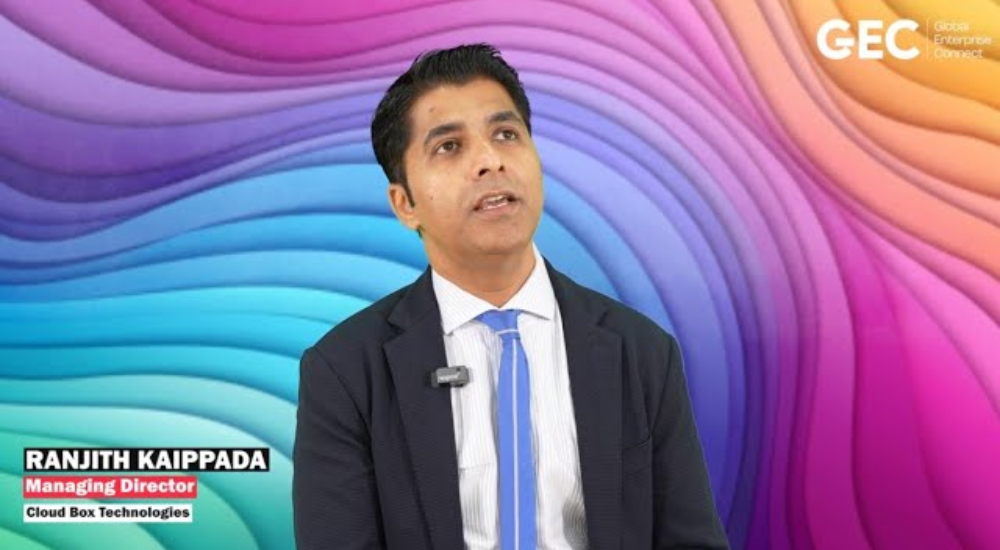 Ranjith Kaippada, Managing Director, Cloud Box Technologies