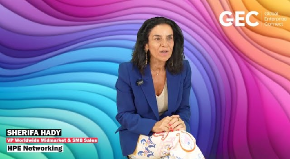 Sherifa Hady, VP Worldwide Midmarket & SMB Sales at HPE Networking