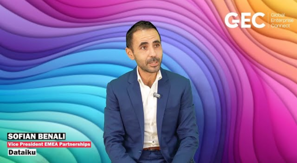 Sofian Benali, Vice President EMEA Partnerships, Dataiku