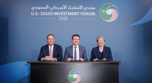 Chuck Robbins_ Chair and CEO of Cisco_ Tareq Amin_ CEO of HUMAIN and Dr. Lisa Su_ Chair and CEO