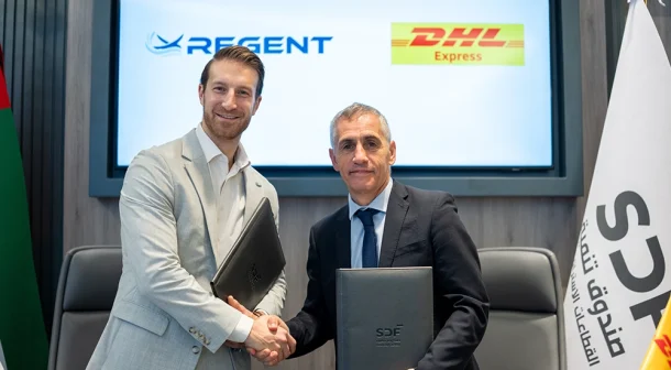 Billy Thalheimer, Co-founder and CEO of REGENT and Bachi Spiga, VP Network Operations, DHL Express Middle East and North Africa