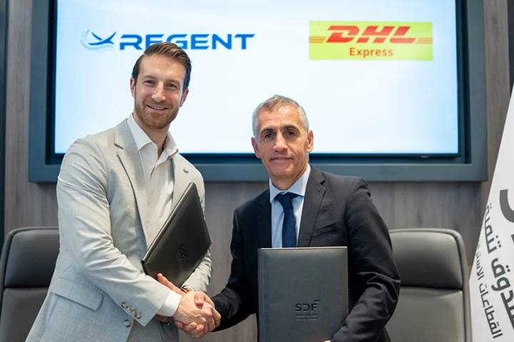 Billy Thalheimer, Co-founder and CEO of REGENT and Bachi Spiga, VP Network Operations, DHL Express Middle East and North Africa