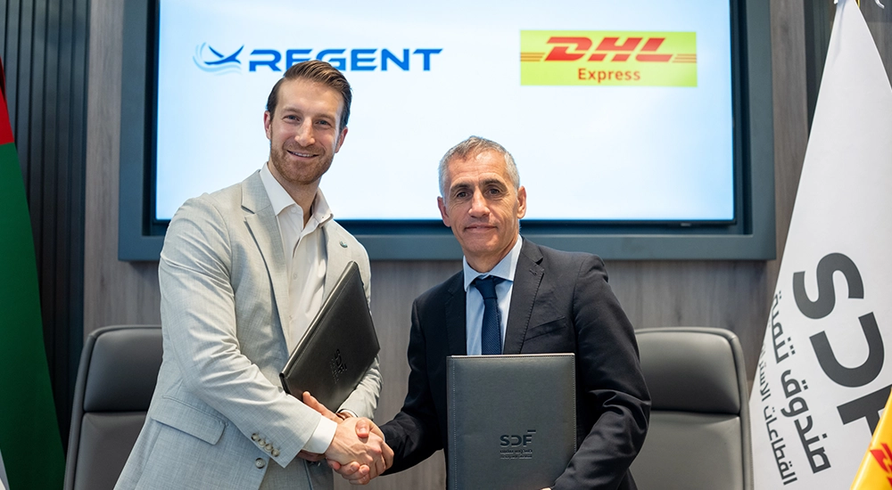 Billy Thalheimer, Co-founder and CEO of REGENT and Bachi Spiga, VP Network Operations, DHL Express Middle East and North Africa