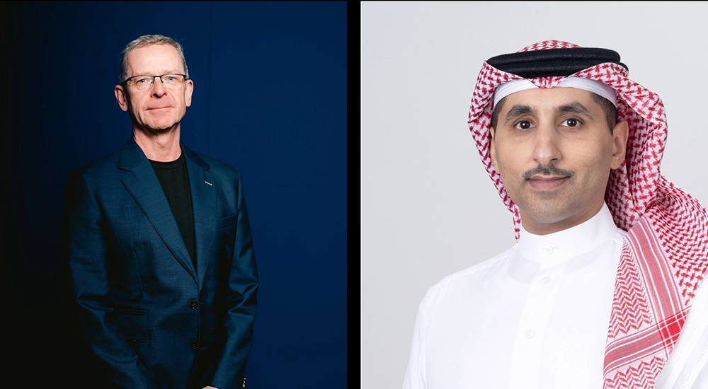 Kevin Murphy, President of Ericsson North Middle East and Faisal Al Jalahma, Chief Executive Officer of Umniah by Beyon
