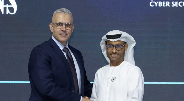 Ned Baltagi, Managing Director – Middle East, Turkey and Africa, SANS Institute and His Excellency Dr. Mohammed Alkuwaiti, Head of the UAE Cyber Security Council