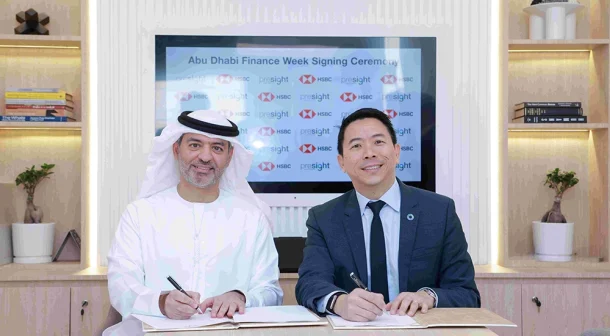 Mohamed Al Marzooqi, Chief Executive Officer, UAE, HSBC Bank Middle East Limited and Thomas Pramotedham, Chief Executive Officer of Presight