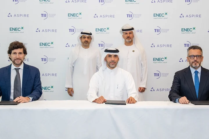 ENEC, TII and ASPIRE partner