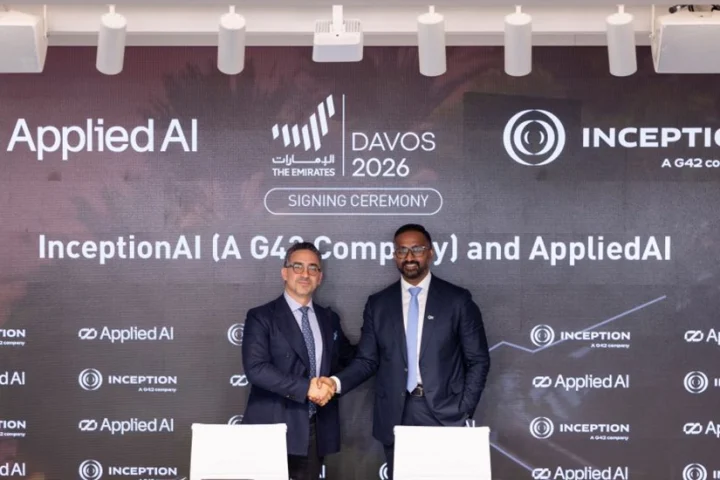 Inception and AppliedAI at the MoU Signing Ceremony at Davos 2026