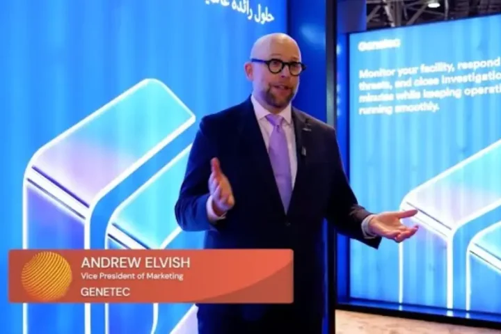 Andrew Elvish, Vice President of Marketing, at Genetec