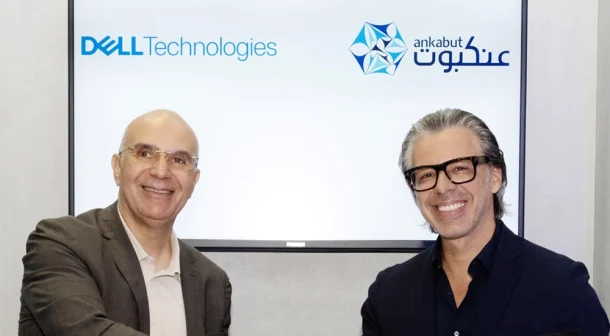 From L-R Walid Yehia, Managing Director - South Gulf, Dell Technologies and  Tarek Jundi, CEO, Ankabut