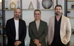 From L to R - Ali El Kontar, CEO, Zero&One, Burcak Soydan, MD for NTT DATA, Inc. in the Middle East, and Ali Chahbour, CTO, Zero&One