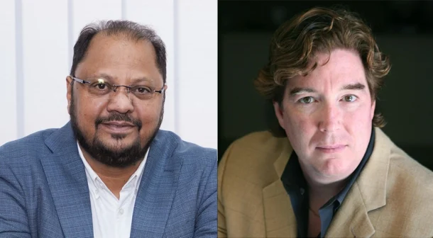 Ilyas Mohammed, COO of AmiViz and Michael Steinmetz, Senior Vice President of EMEA & APAC at Veracode