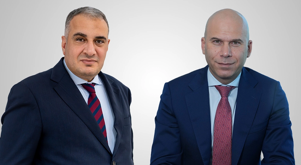 Dr. Feras Al Jabi, General Manager of Technology, GBM and Bassam Rached, General Manager of GBM Abu Dhabi