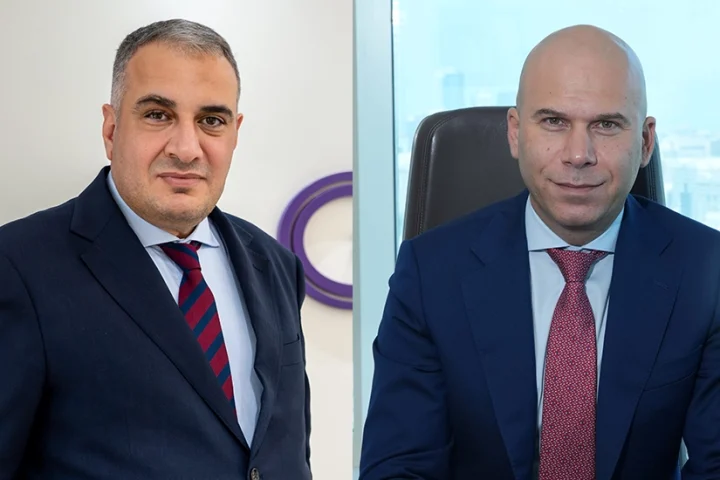 Dr. Feras Al Jabi, General Manager of Technology, GBM and Bassam Rached, General Manager of GBM Abu Dhabi