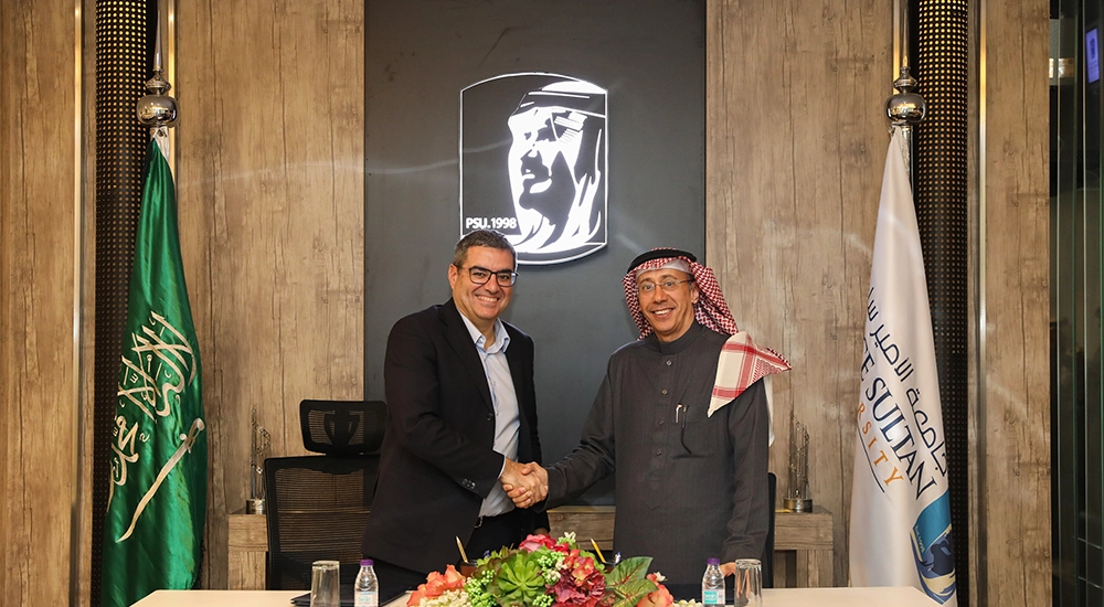 Yves Padrines, Chief Executive Officer of the Nemetschek Group and Muayad Simbawa, Managing Director of Nemetschek Arabia