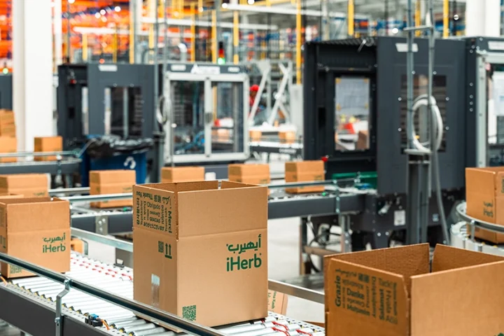 iHerb Saudi Arabia Riyadh Fulfillment Center Launch Imagery 1