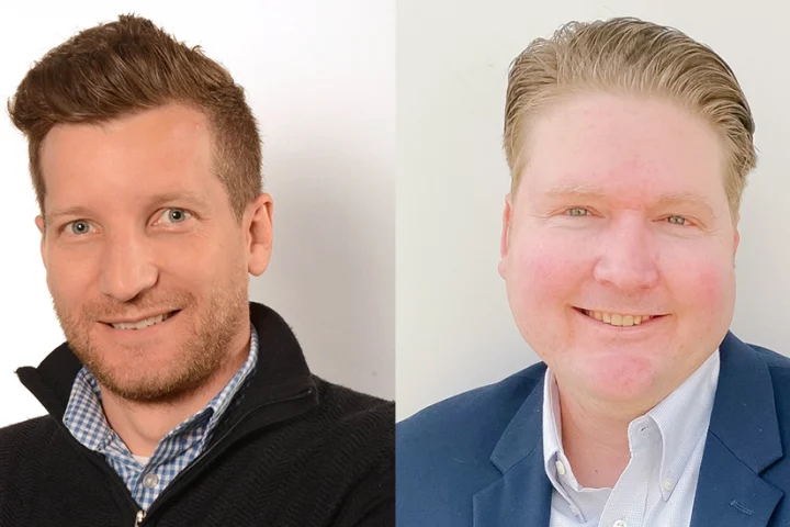 Ryan Harris, Director of Systems Engineering for High-Speed Interconnect; and Peter Thickett, Director of Product Management (Data Centers), Siemon