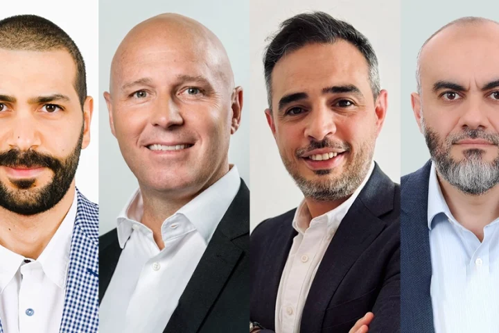 Ayman Hammoudeh, coming on as Senior Director, Sales Engineering and Field CISO at Cohesity | Gregg Petersen, Regional Director for the Middle East at Cohesity | Mohammed Almulla, Technical Leader, Saudi Arabia at Cohesity | Murad Abu Abed joins as the AI Field Technical Director at Cohesity