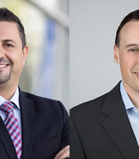 (L-R) Emile Abou Saleh, Vice President Emerging Markets, Proofpoint and Ryan Kalember, Chief Strategy Officer at Proofpoint