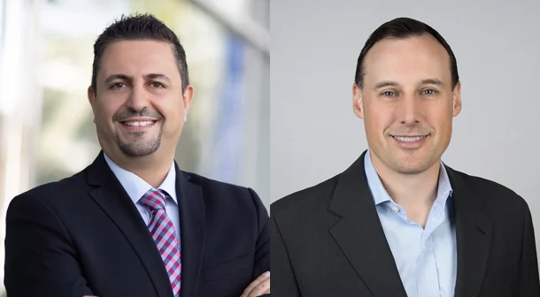 (L-R) Emile Abou Saleh, Vice President Emerging Markets, Proofpoint and Ryan Kalember, Chief Strategy Officer at Proofpoint