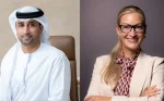 (L-R) Fahad Al Hassawi, Chief Executive Officer at du and Petra Schirren, President of Ericsson Gulf