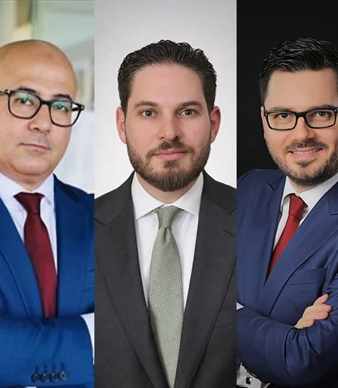 (Left to Right) Ahmad AlSabbah, Regional Manager, Sales Engineering, Saudi Arabia and Bahrain; Islam Afifi, Senior Regional Director, Sales Engineering, EMEA East; Jawad Moghnieh, Regional Director, Saudi Arabia & Bahrain; Dan Popa, Regional Director, Eastern Europe; Mark Govender, Regional Manager, Sales Engineering, Africa