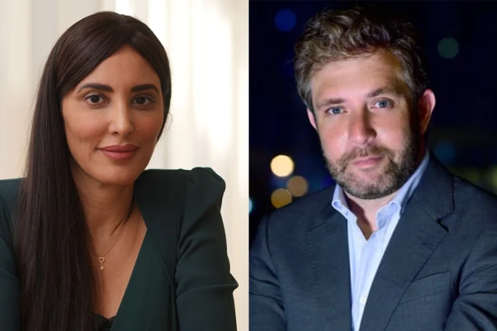 (L-R) Loubna Imenchal, Managing Director for the Middle East, Türkiye, Central Asia and Africa at Axis Communications and Abd Houri, CEO, 360 Security Systems