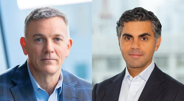 (L-R) Arvind Ramamurthy, Chief Market Development Officer at ADGM and Waleed Zamel, Managing Director, Head of Middle East, Global Client Group at Barings