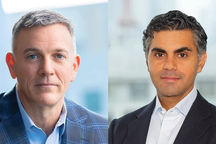 (L-R) Arvind Ramamurthy, Chief Market Development Officer at ADGM and Waleed Zamel, Managing Director, Head of Middle East, Global Client Group at Barings